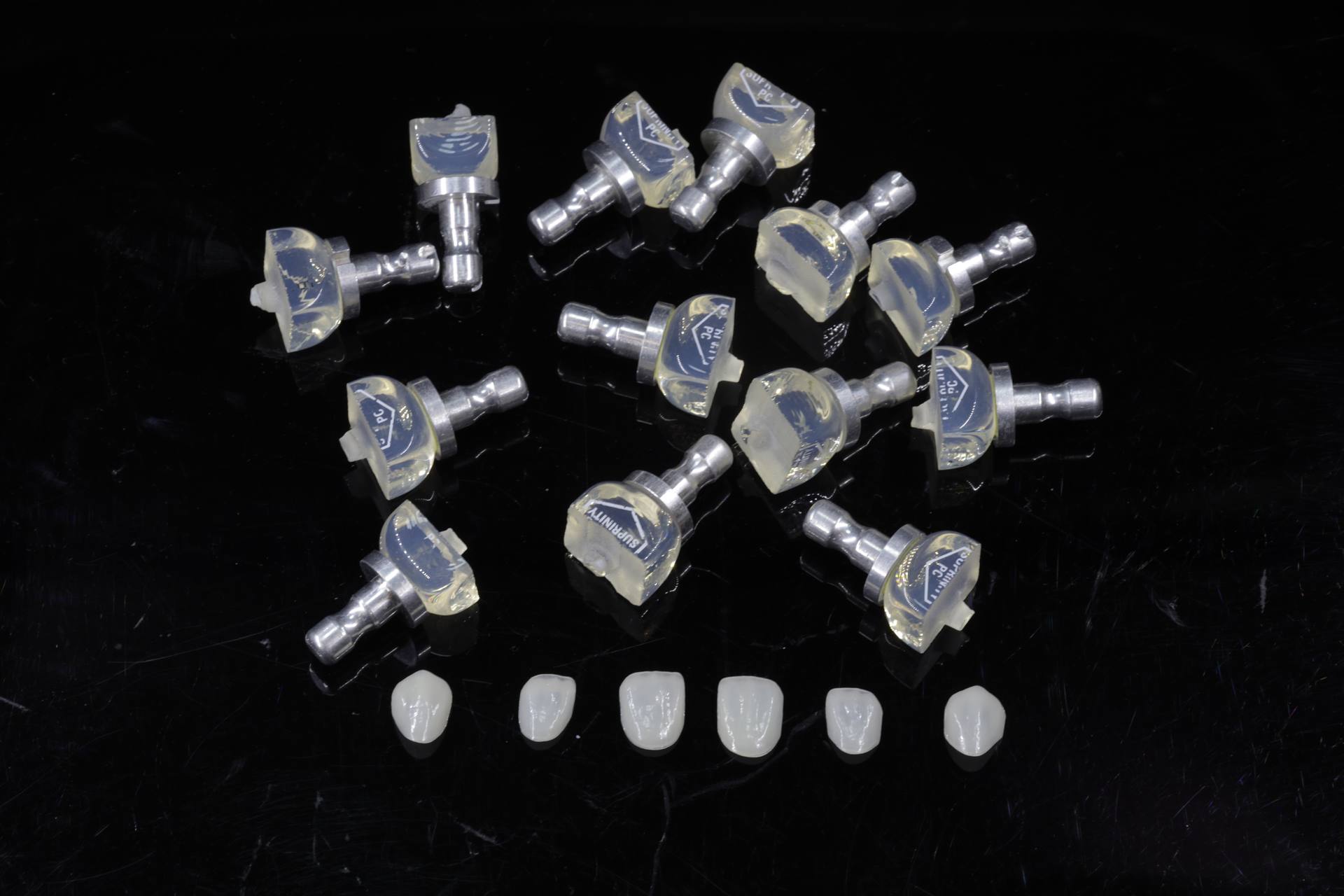 VITA SUPRINITY PC zirconia-reinforced lithium silicate blocks with milled crowns