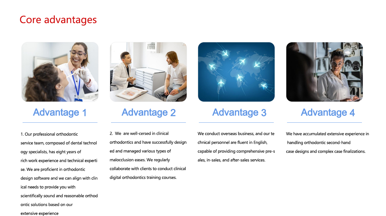 Clear aligner submission screen reference one