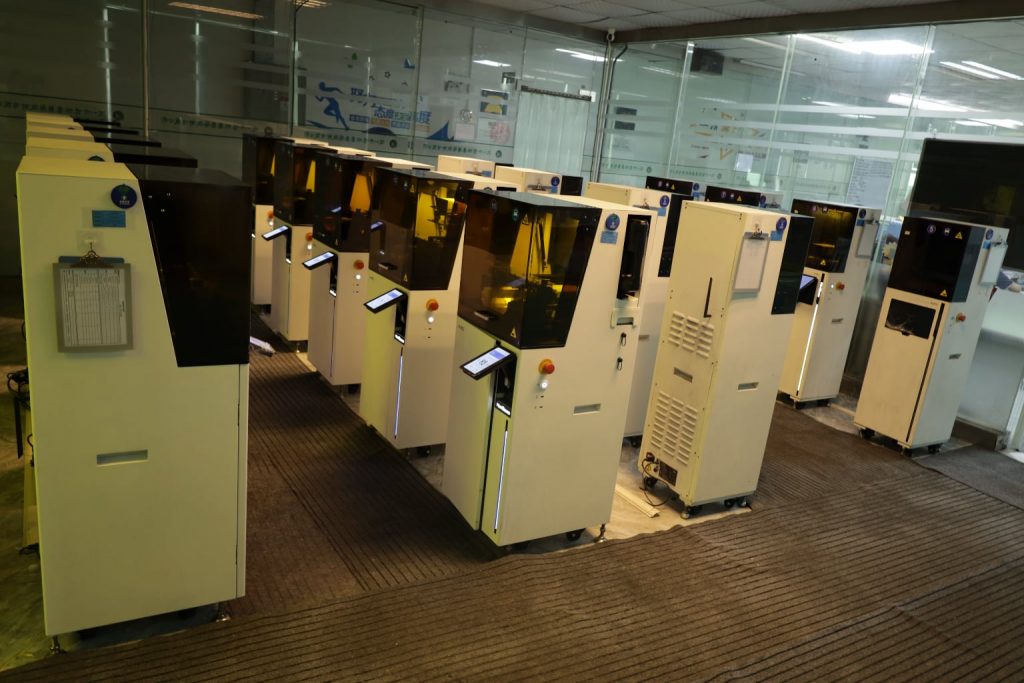 Dental lab 3D print room